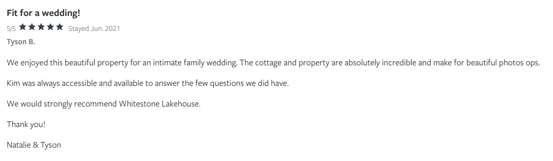 Guest review