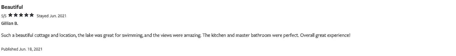 Guest review