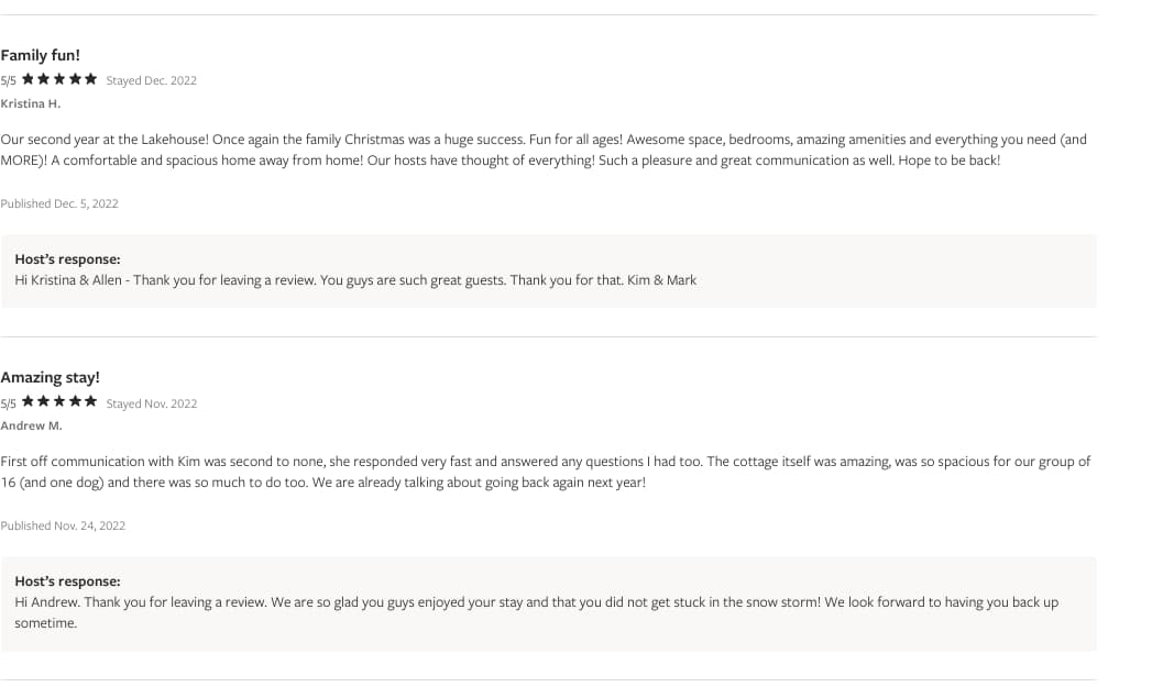 Guest review