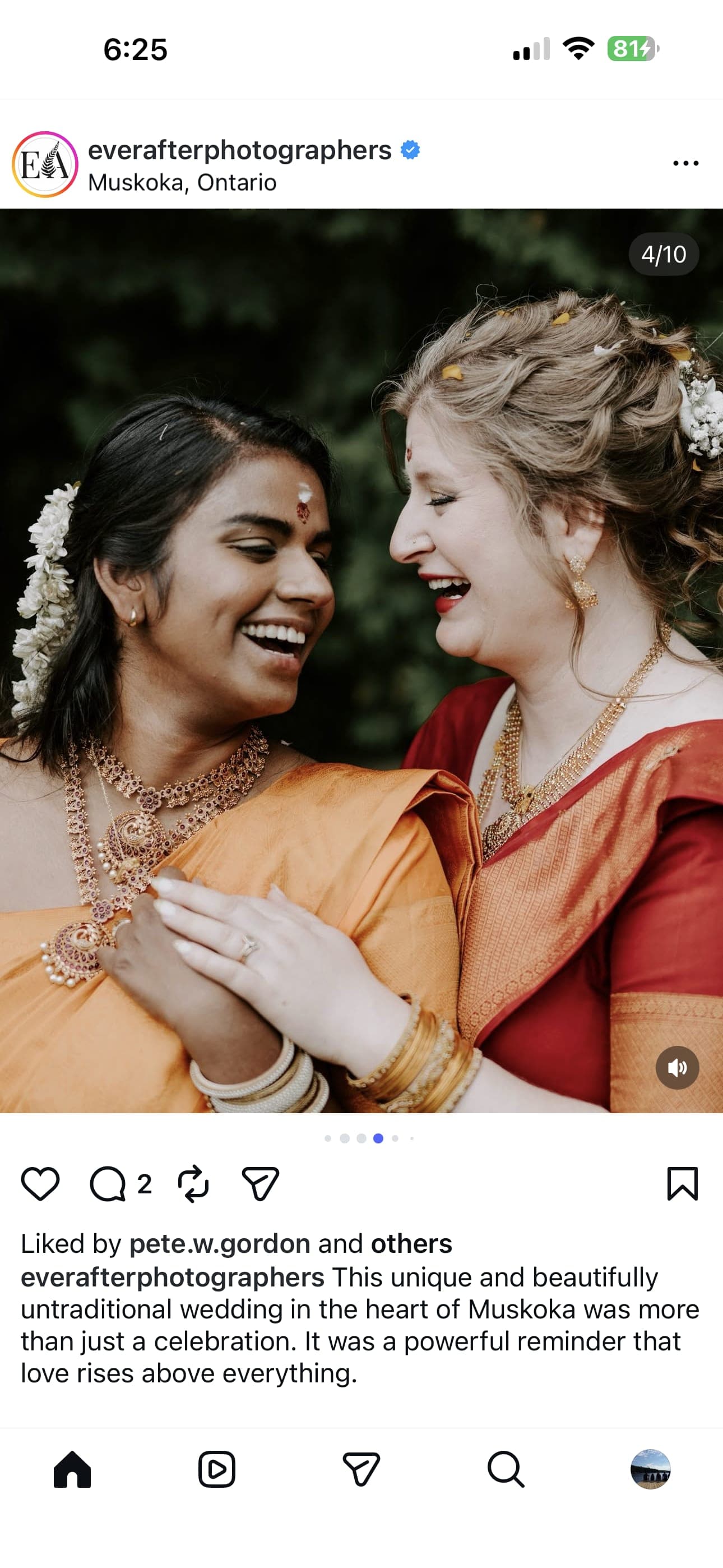 Bride with a friend